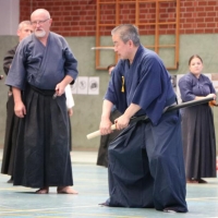 Ohtani Sensei in Kampfbereitschaft