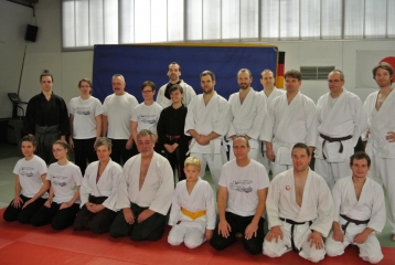 V.Becker unterrichtete Aikido