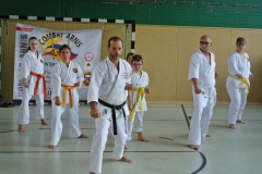 Christian Kehl lehrt Karate-Do