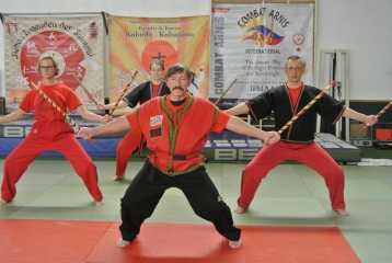 Combat Arnis Programm unter der Leitung von Hans-D. Rauscher, O.Lotze- Leoni und T.Rönicke