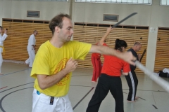 Arnis Gruppe mit Christian Kehl