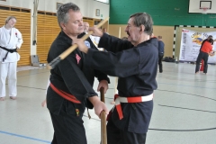 Bo-Jutsu Training unter Hans-D. Rauscher