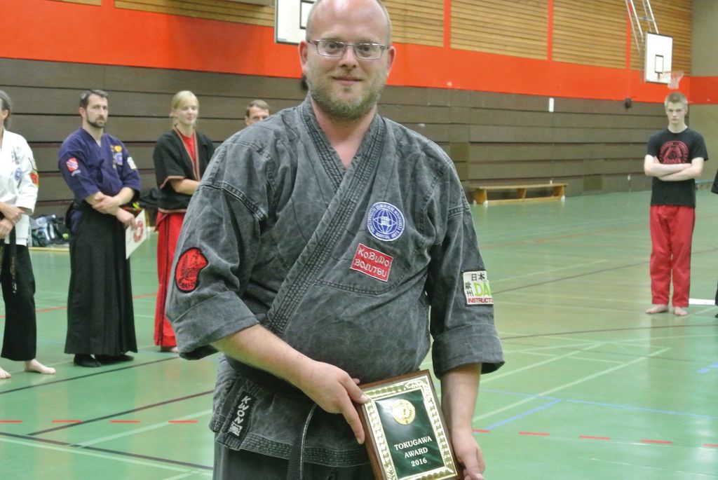 Markus Wandscher erhielt den Tokugawa Award 2016