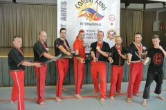 Combat Arnis unterrichtet von Adrian Kempf 6.Antas, Tobias Rönicke 6.Antas