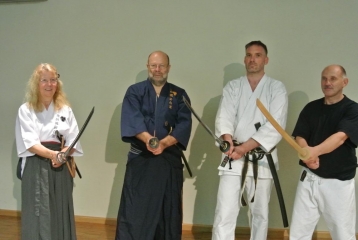 Iaido bei Christine Rauscher