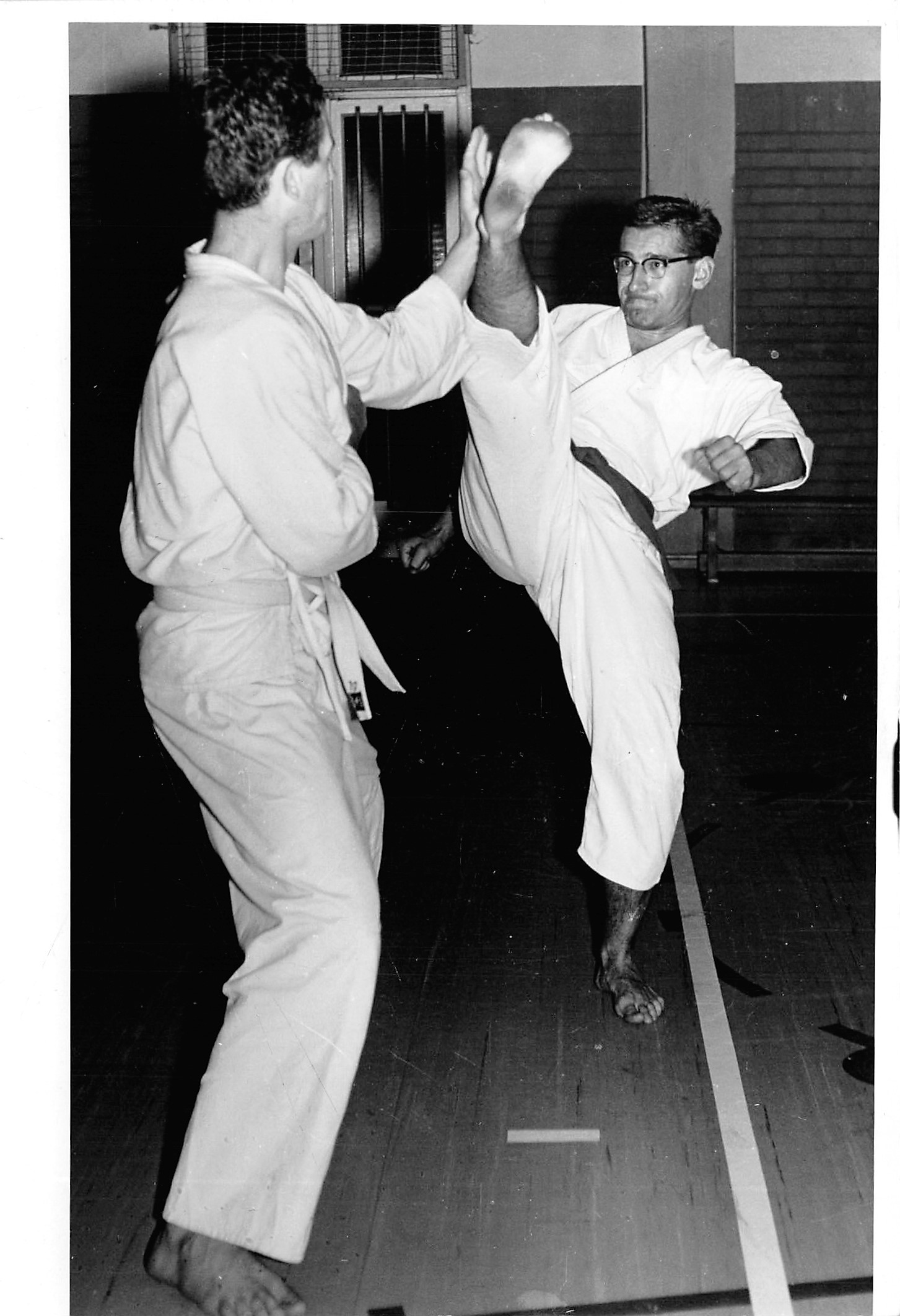 Erster Karate-Lehrgang in Bad Homburg 1960