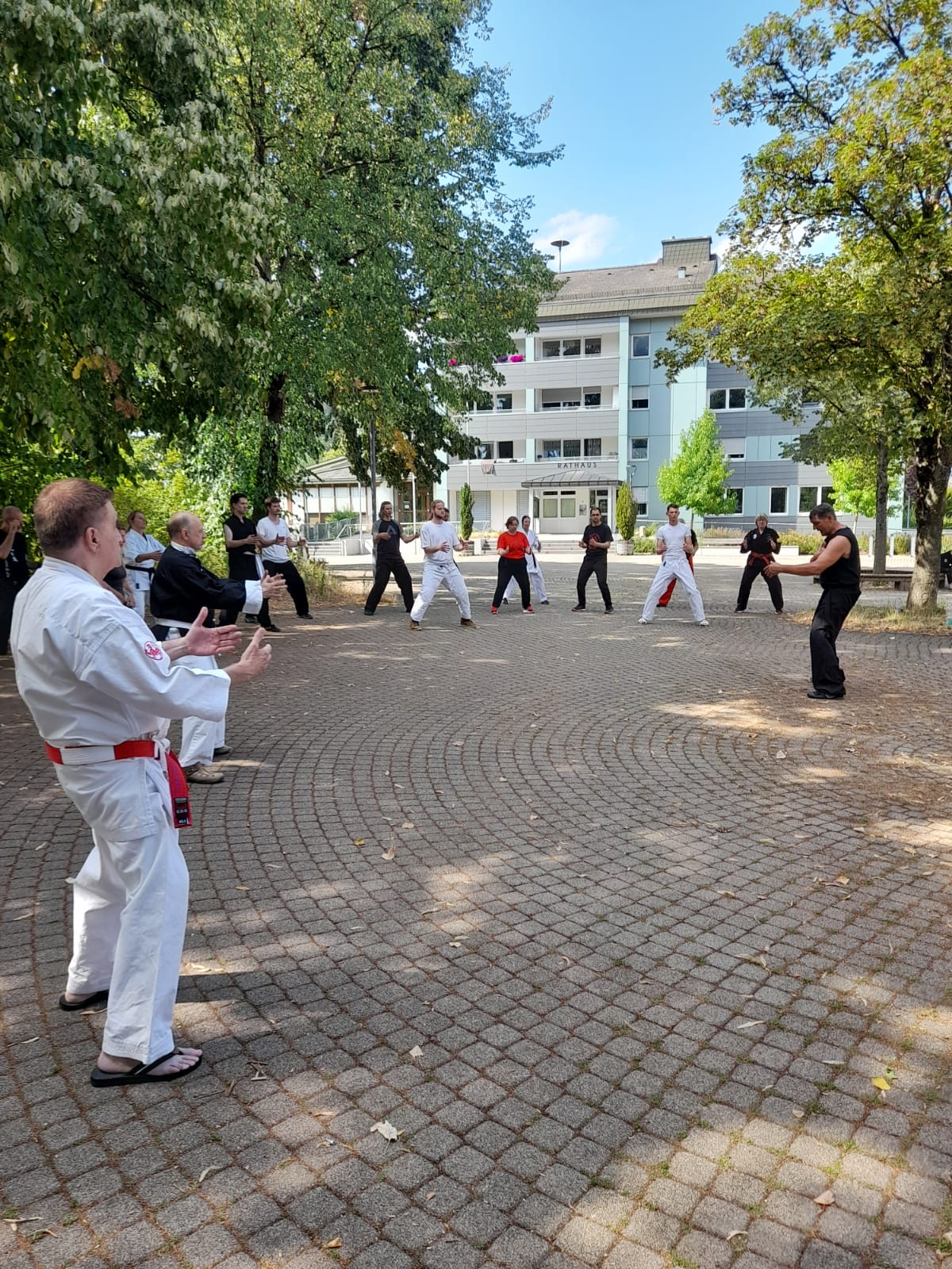 Claus Westphal unterrichtet Qi Gong